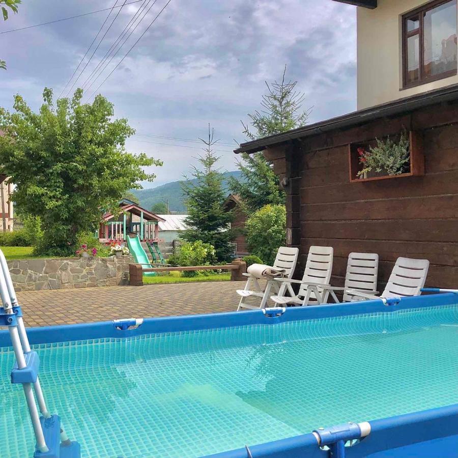 Тіна Hotel Slavske Bagian luar foto